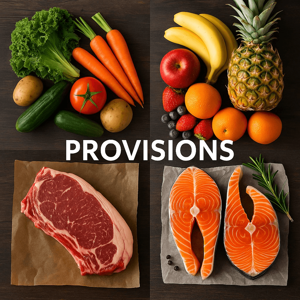 Provisions & Food